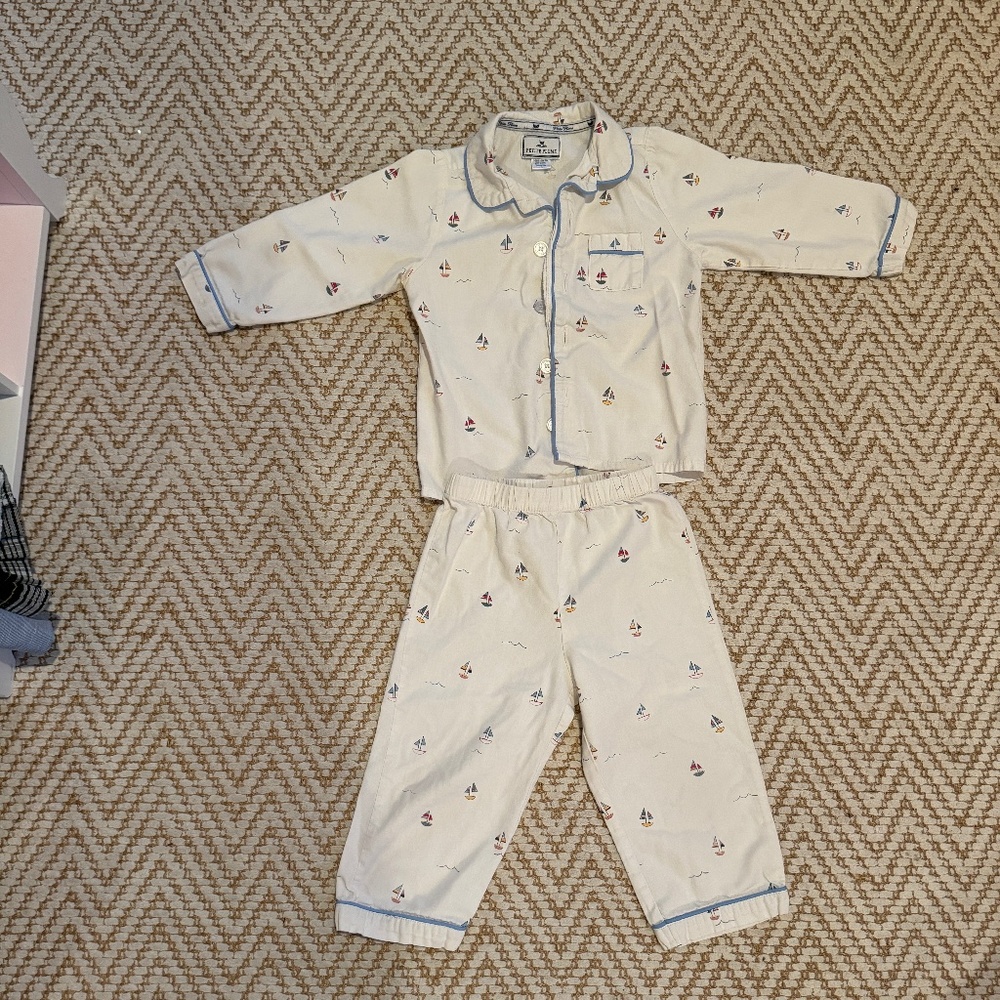 Childrens Bateau Pajamas, size 3T